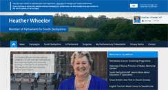 Desktop Screenshot of heatherwheeler.org.uk